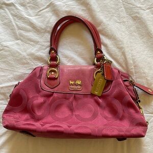 Pink Coach Purse
